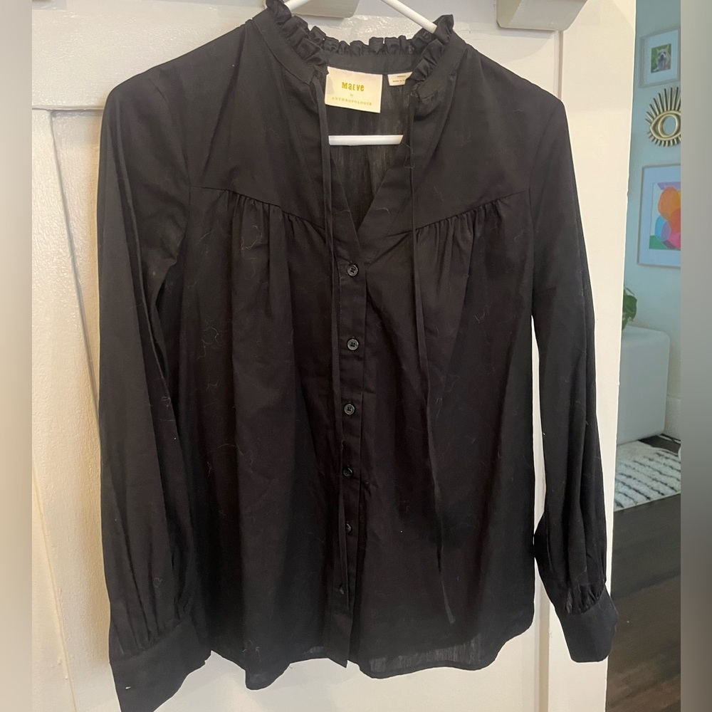Anthro blouse